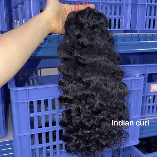 Raw Crochet Hair Unprocessed Indian Virgin Remy Hair Extension Feathering Tip Crochet Braiding Natural 100% Human Hair Bundle