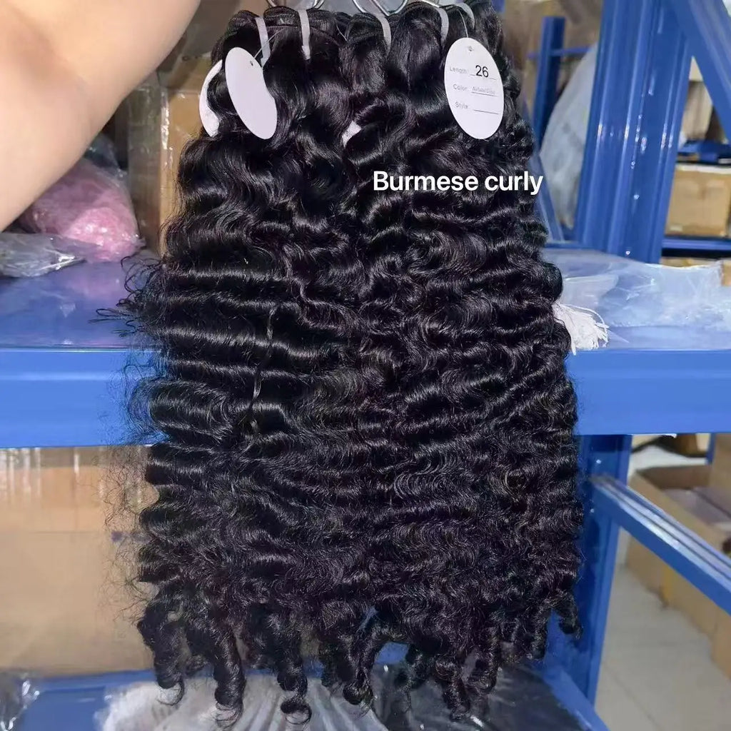 Best Quality Burmese Curly Hair hd 6x6 Closure 9x6 Front Wholesale Raw Indian Curly Clips in Tape Ins Crochet Hair hd Lace Wigs
