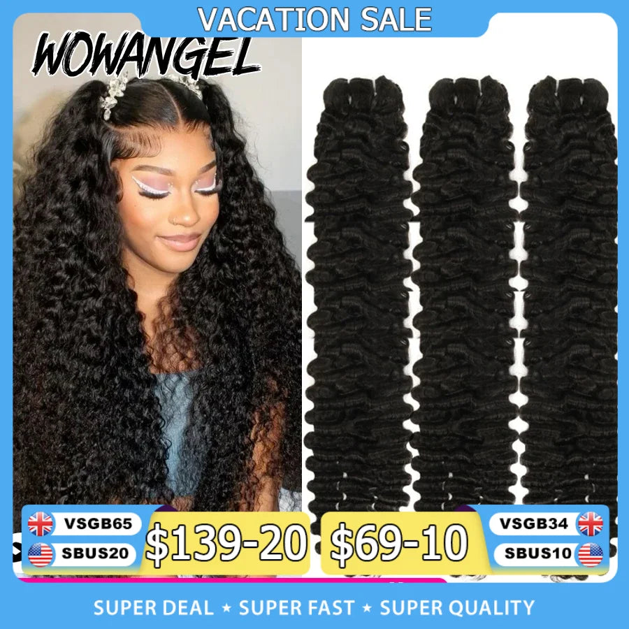 Burmese Curly Bundles Human Hair 1/3/4 PCS 10A Human Hair Bundles 28 30 Inch Brazilian Virgin Hair Extensions Single Bundle